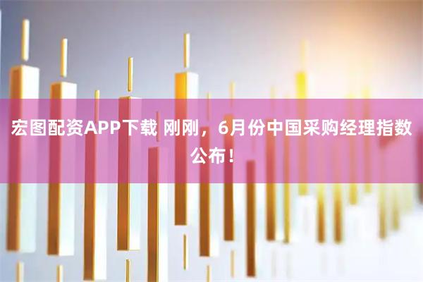 宏图配资APP下载 刚刚，6月份中国采购经理指数公布！